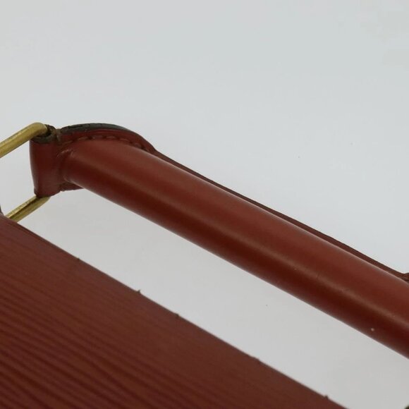 LOUIS VUITTON Epi Serviette Conseiller Briefcase Brown M54423 LV Auth BA4562 - Picture 9 of 16